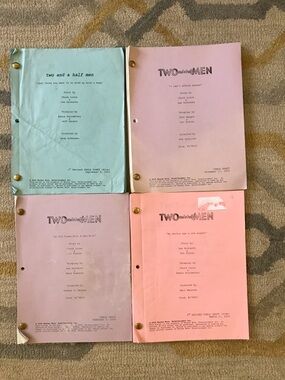 Two and a Half Men Scripts all with Charlie Sheen